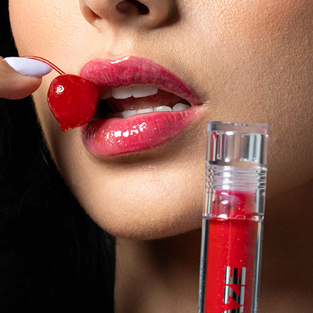 Lip Glaze Serum model swatch