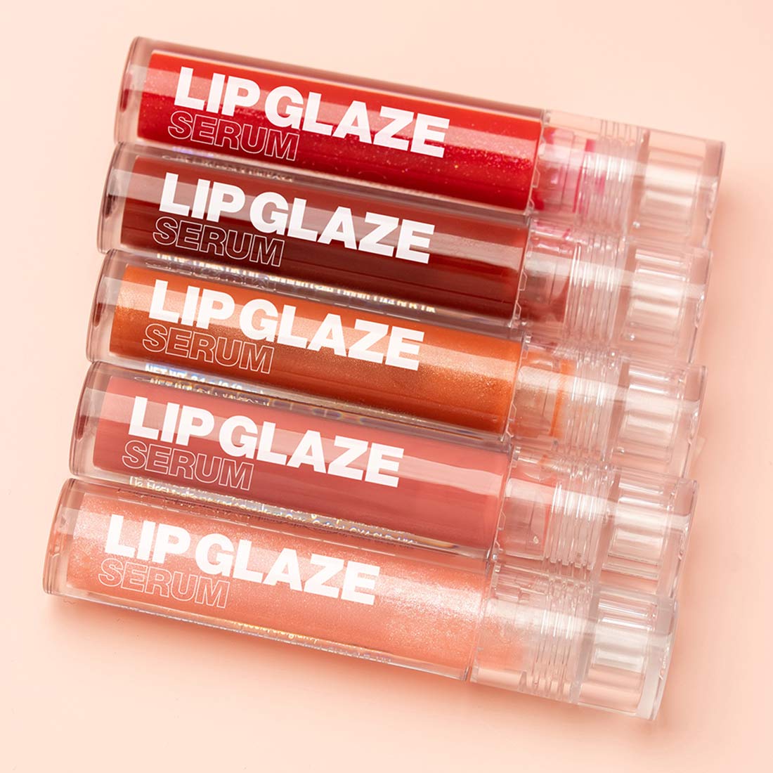 Lip Glaze Serum on lips