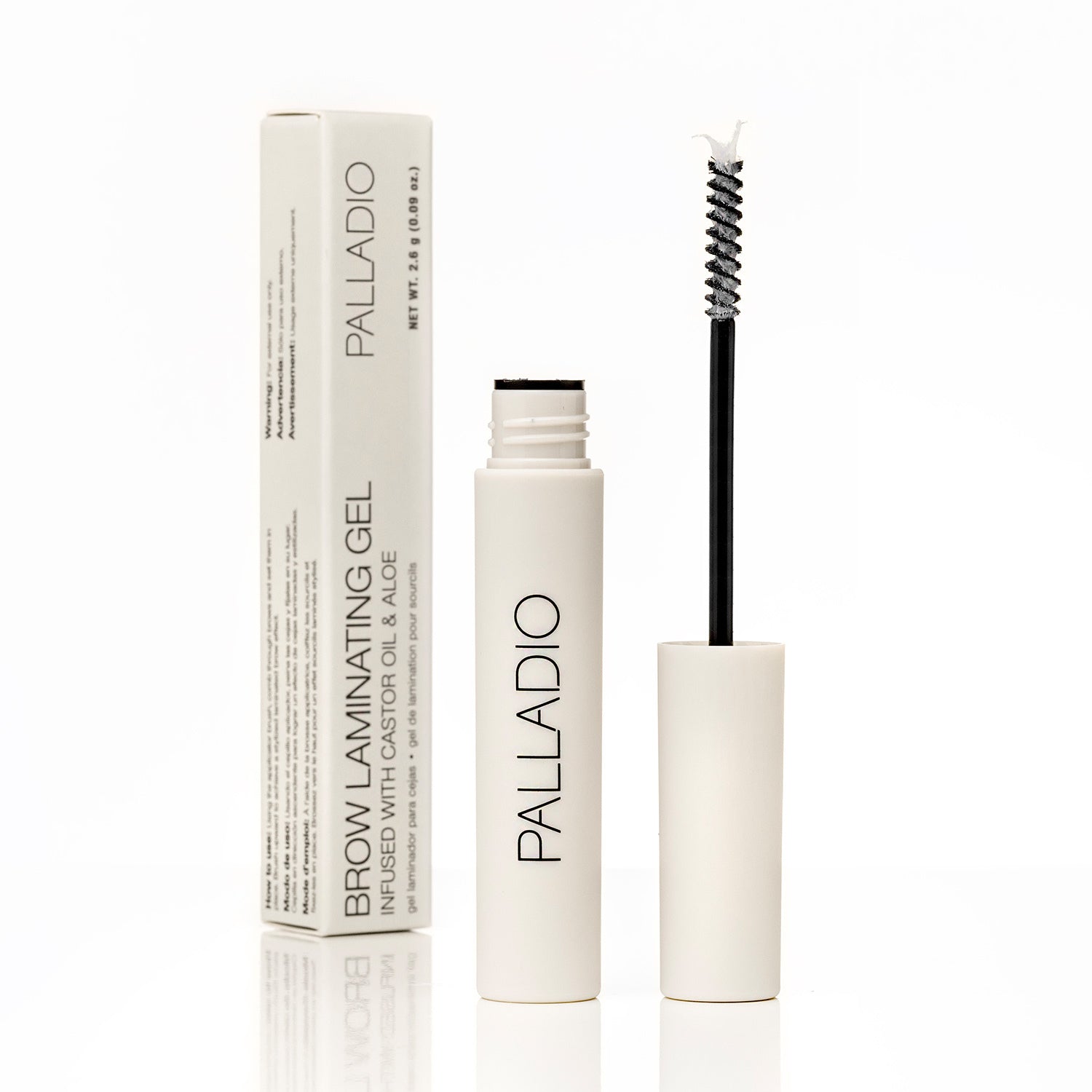 Brow Laminating Gel | Strong-Hold Brow Styling Gel | Palladio Beauty