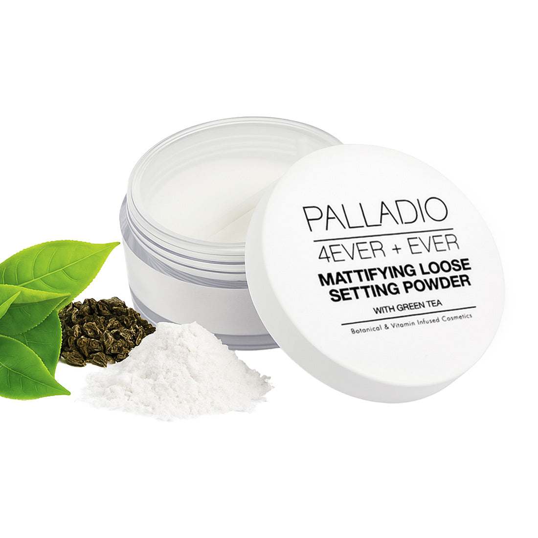 フェイスクリーム Powder Loose Setting Powder | Vegan, Fragrance-Free Matte Finish | Palladio