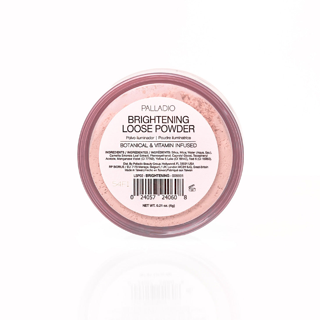 Brightening Setting Powder | Talc-Free Under Eye Powder | Palladio