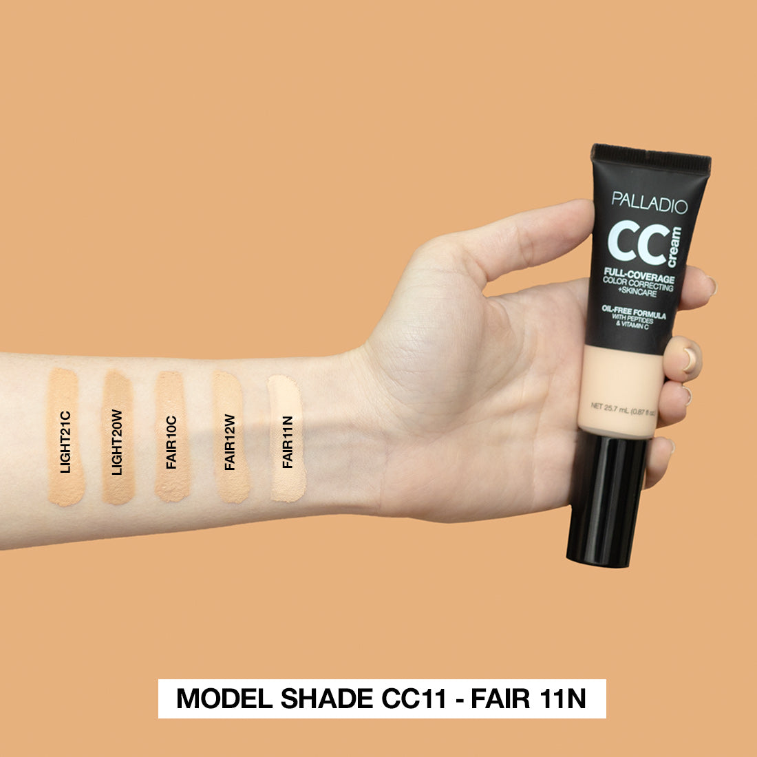 Full Coverage CC Cream | Color Correcting Foundation for Redness