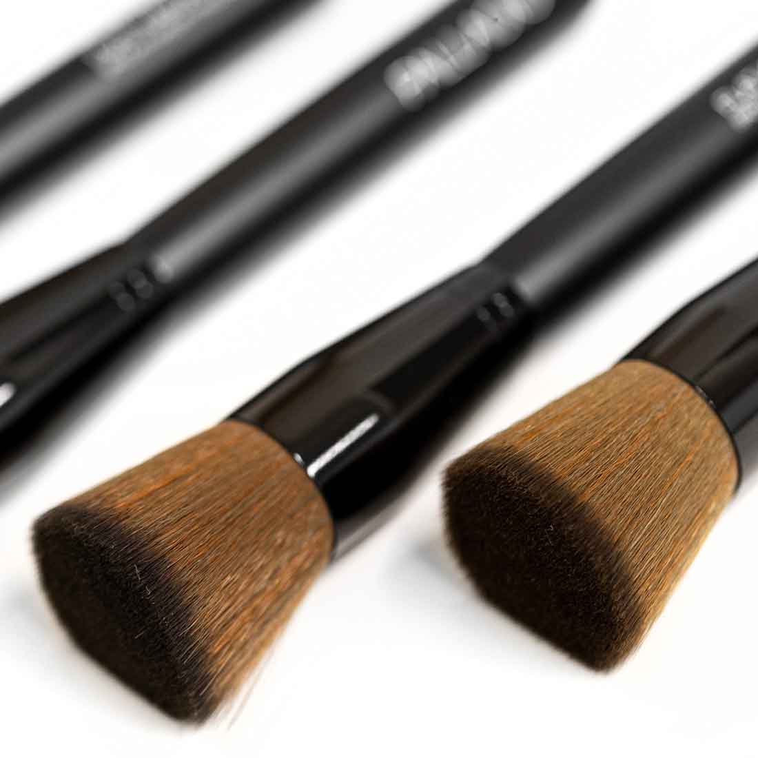 Angled Flat Kabuki Brush - Vegan – Bath Accessories Co.