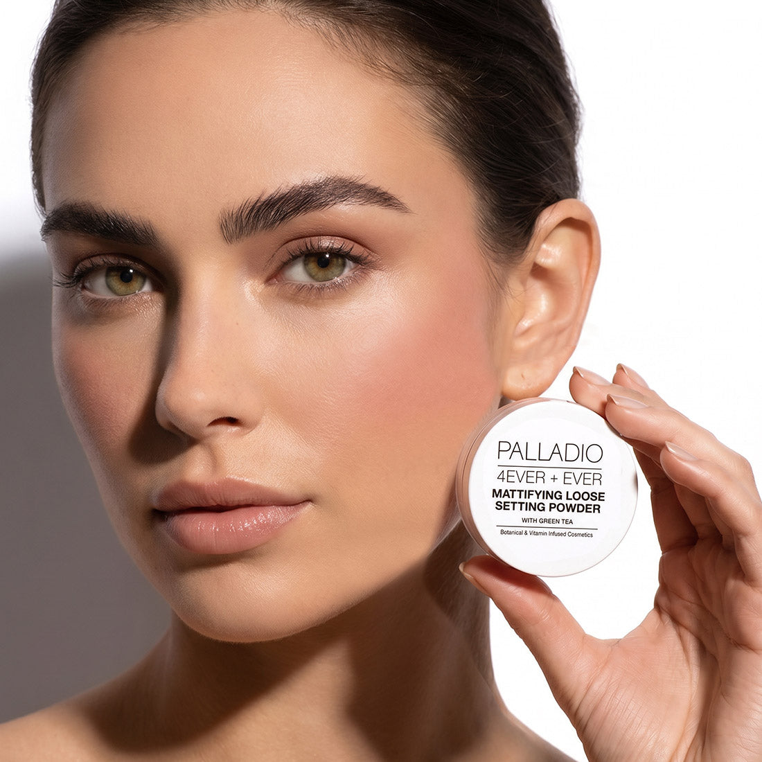 Loose Setting Powder | Vegan, Fragrance-Free Matte Finish | Palladio