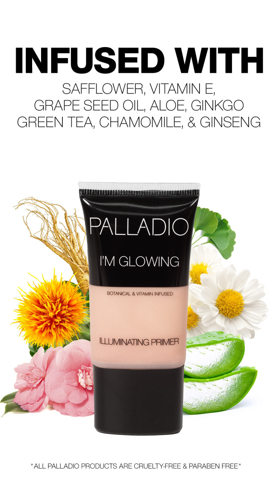 Illuminating Primer Botanical & Vitamin Infused Primer Palladio