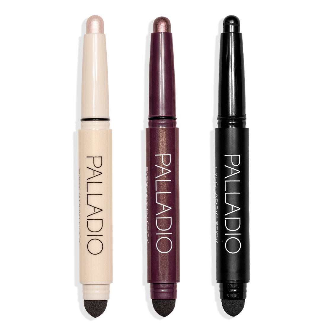 Burgundy Smokey Eyeshadow Stick Trio