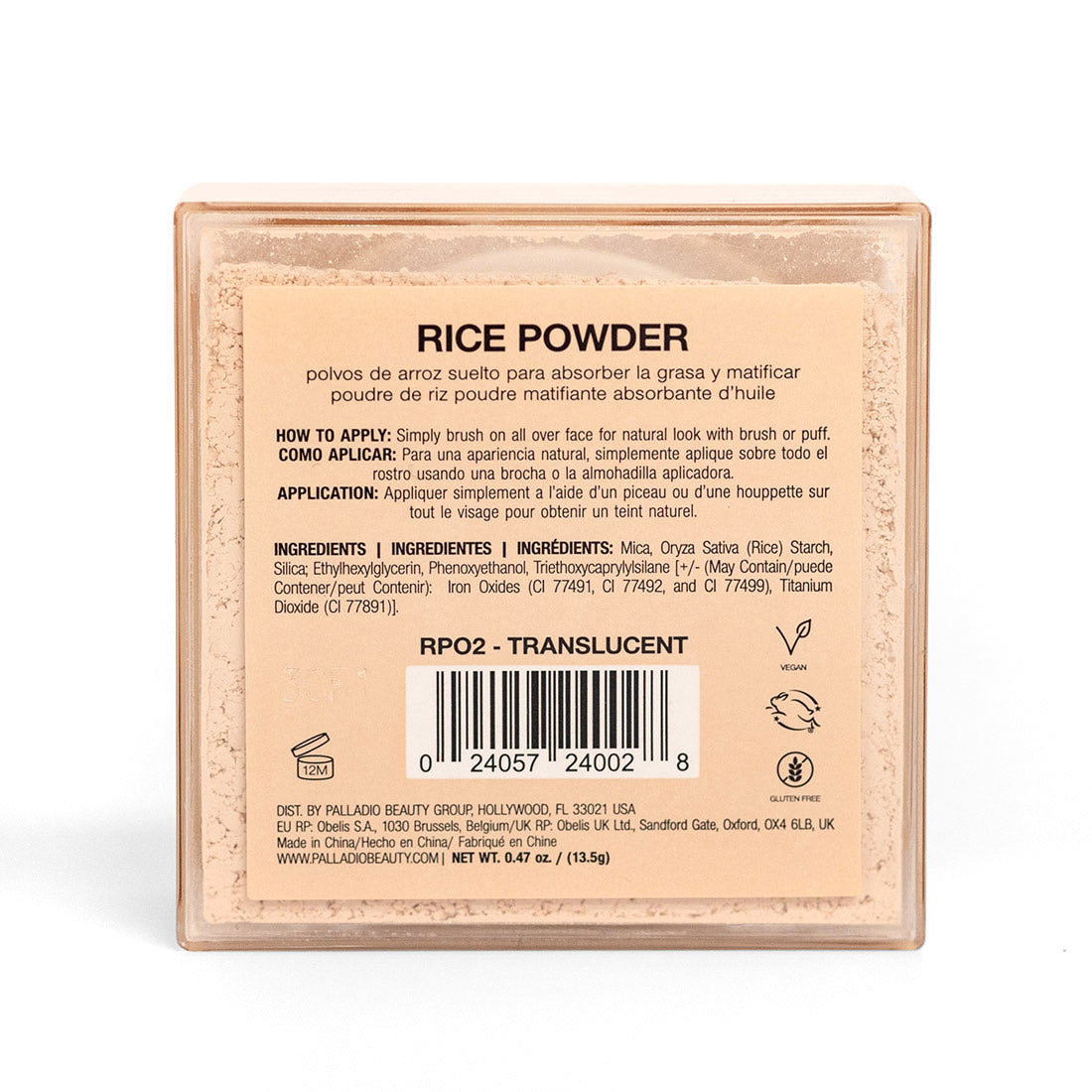 Palladio Rice Finishing Powder - Thumbnail 5
