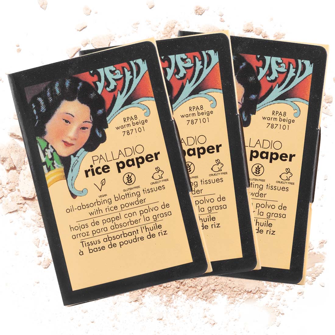 RICE PAPER OIL BLOTTING SHEETS