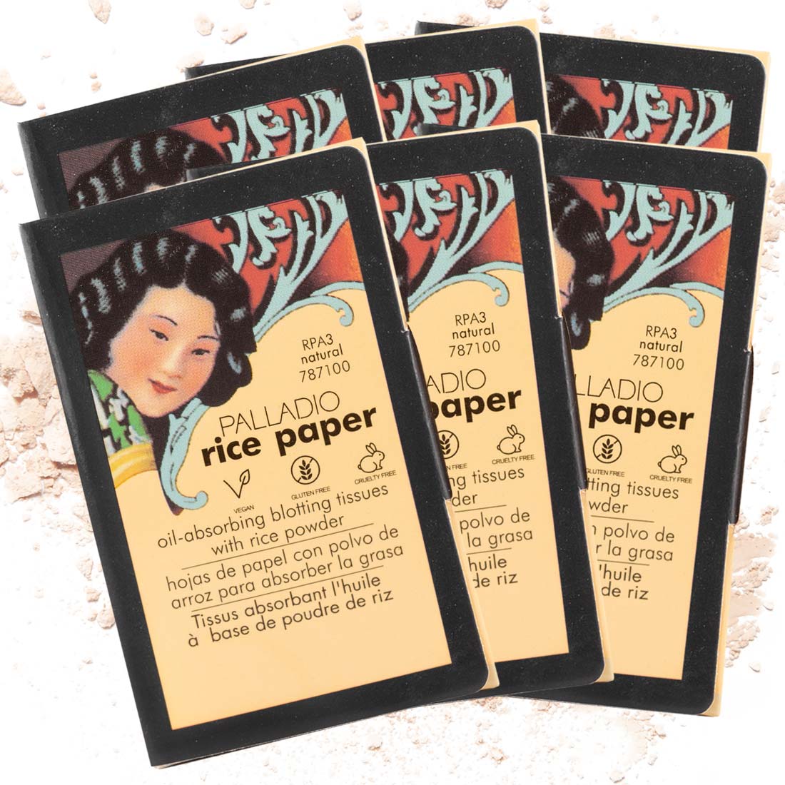 RICE PAPER OIL BLOTTING SHEETS