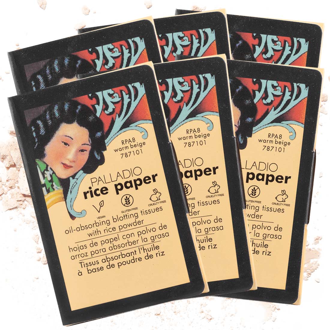 RICE PAPER OIL BLOTTING SHEETS