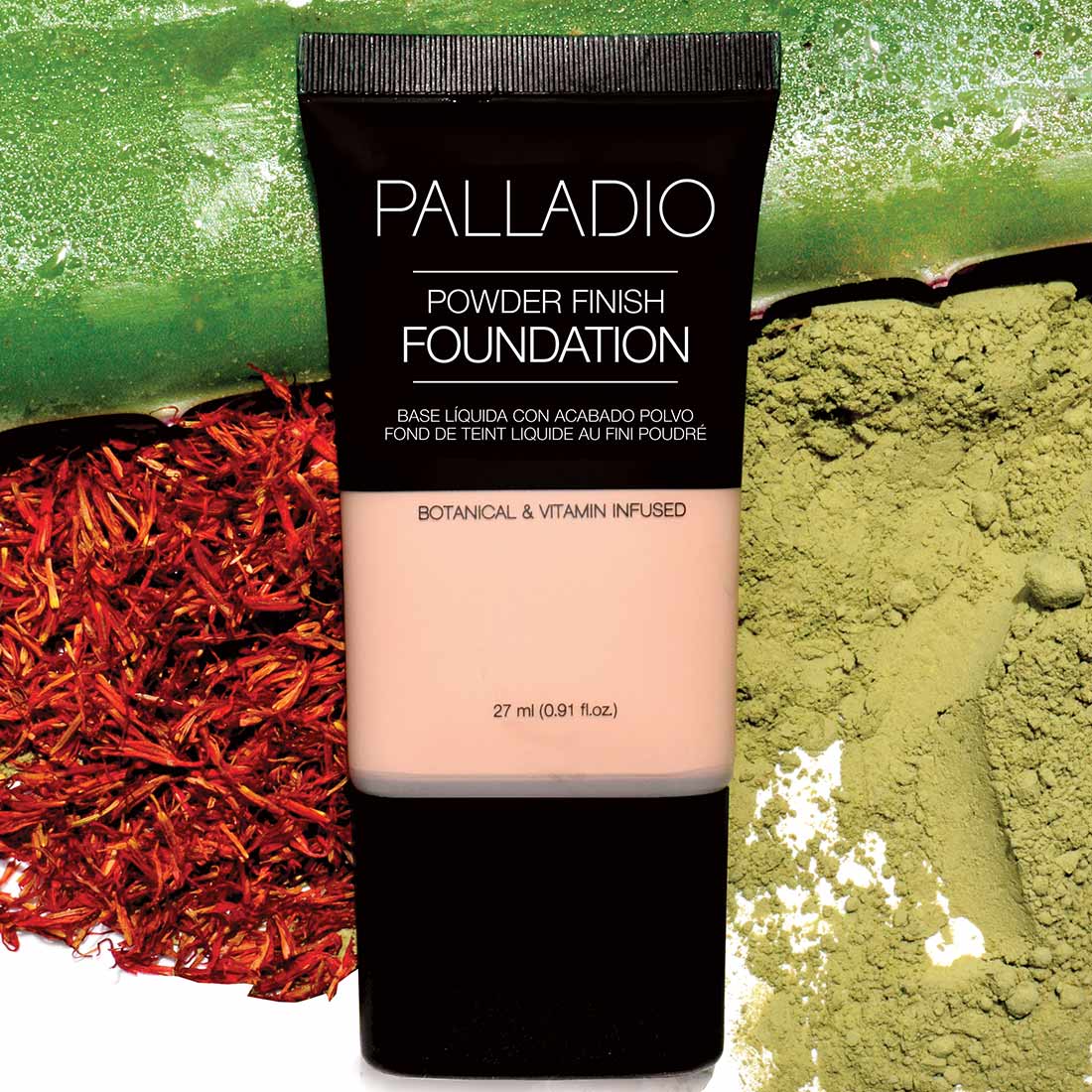 Powder Finish Foundation | Vegan Liquid Foundation | Palladio Beauty