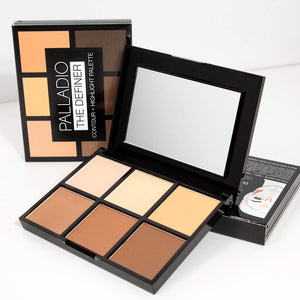 THE DEFINER CONTOUR + HIGHLIGHT PALETTE