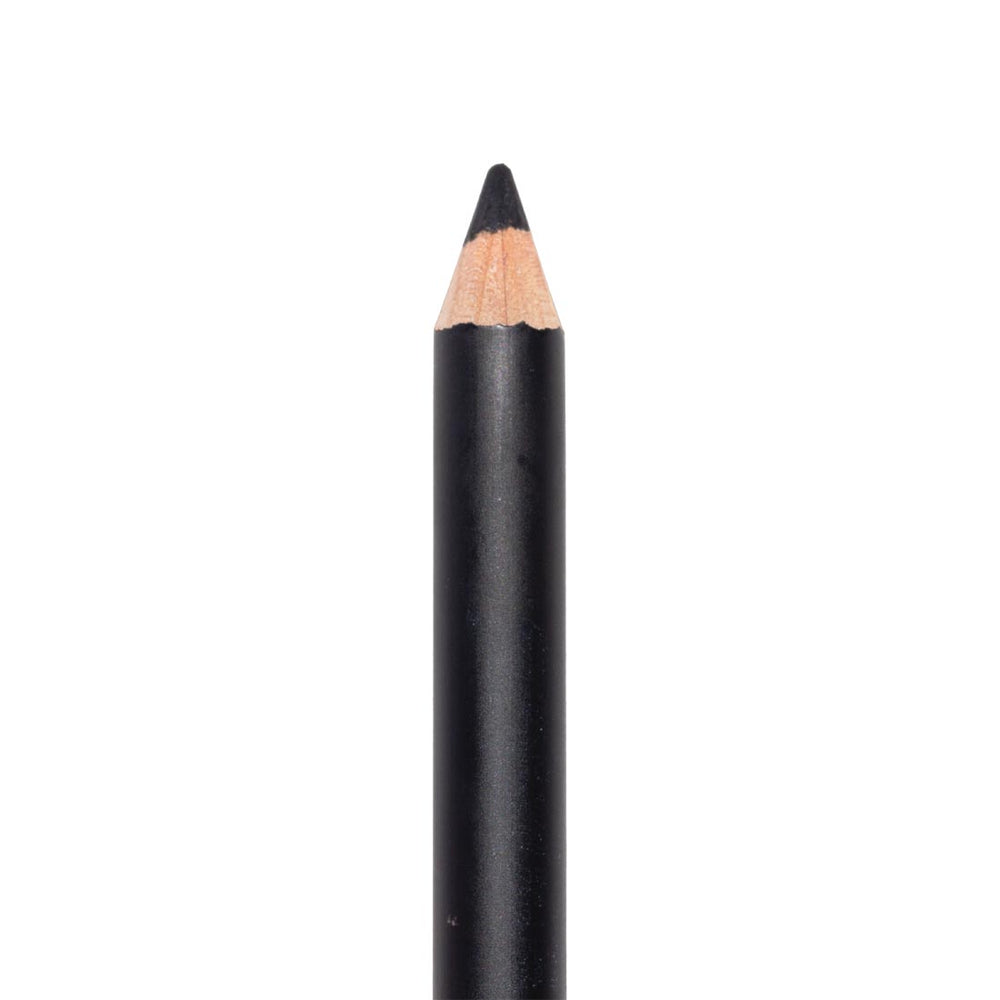 Close-up of Palladio Classic Eyeliner Pencil showing sharpenable wooden tip